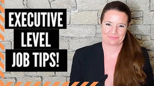Executive level interview tips